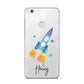 Custom Space Rocket Huawei P8 Lite Case