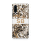 Custom Tan Snakeskin Huawei P30 Phone Case