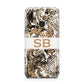 Custom Tan Snakeskin Huawei Y7 2019