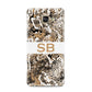 Custom Tan Snakeskin Samsung Galaxy A3 2016 Case on gold phone