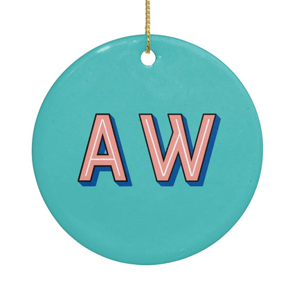 Custom Text Circle Decoration