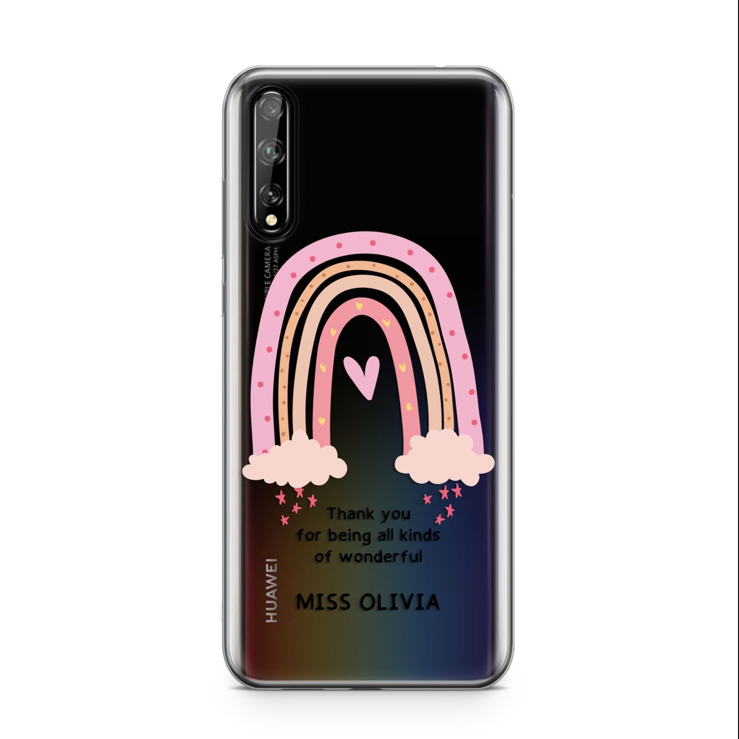 Custom Thank You Teacher Huawei Enjoy 10s Phone Case