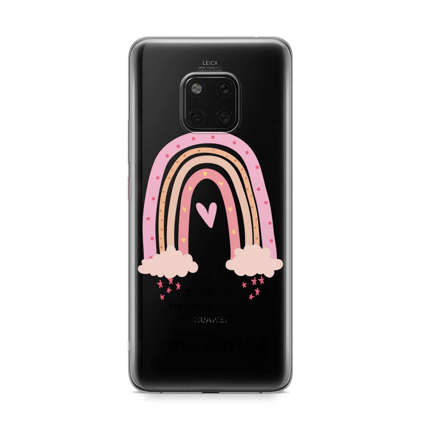 Custom Thank You Teacher Huawei Mate 20 Pro Phone Case