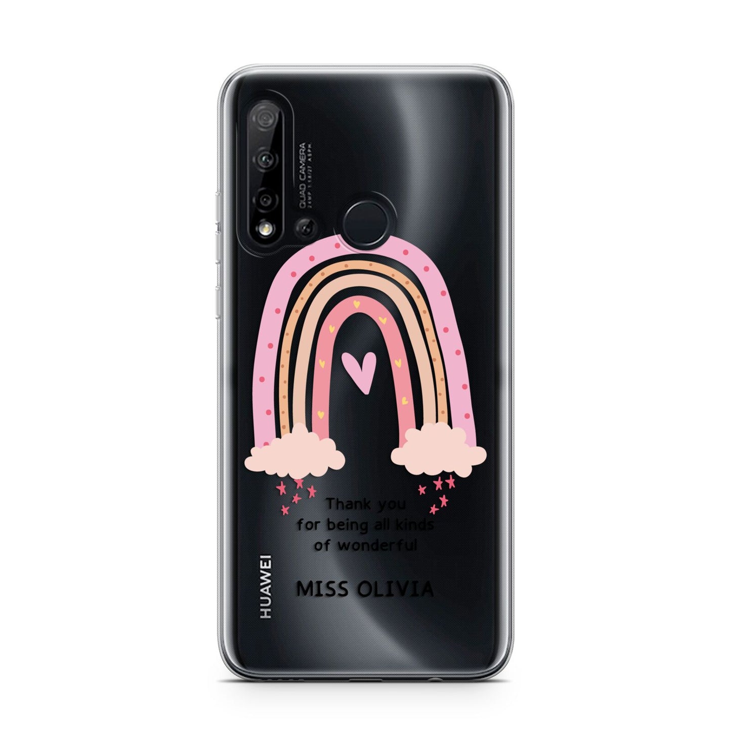Custom Thank You Teacher Huawei P20 Lite 5G Phone Case