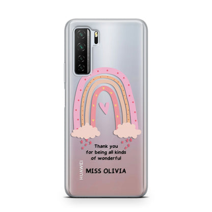 Custom Thank You Teacher Huawei P40 Lite 5G Phone Case