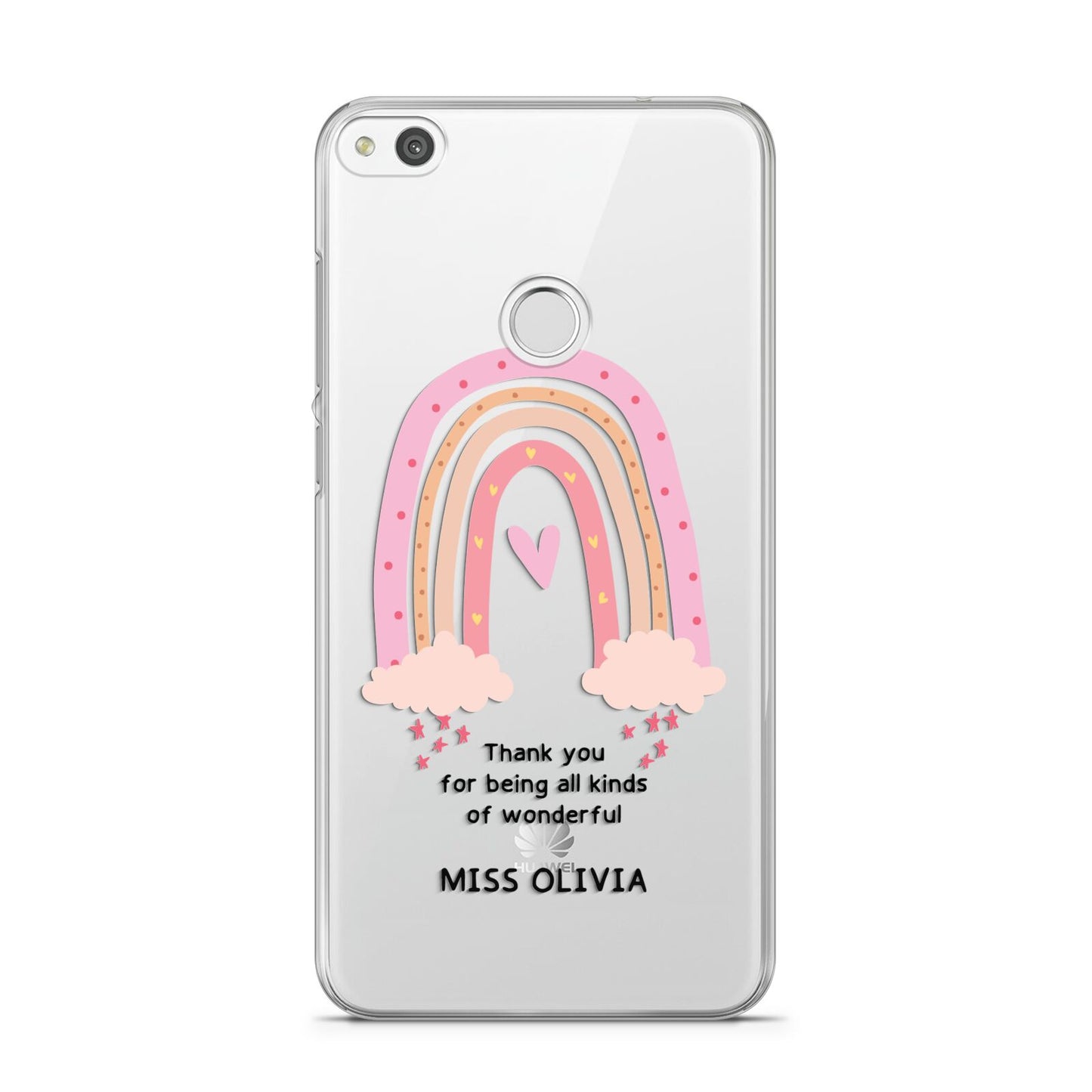 Custom Thank You Teacher Huawei P8 Lite Case