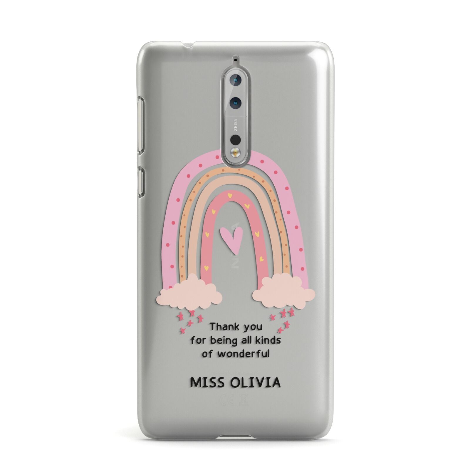 Custom Thank You Teacher Nokia Case