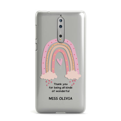 Custom Thank You Teacher Nokia Case