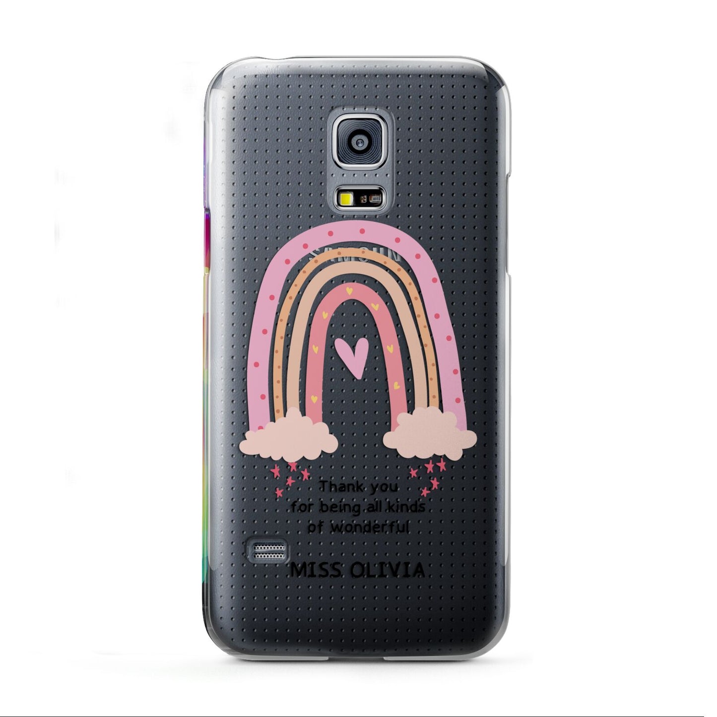 Custom Thank You Teacher Samsung Galaxy S5 Mini Case