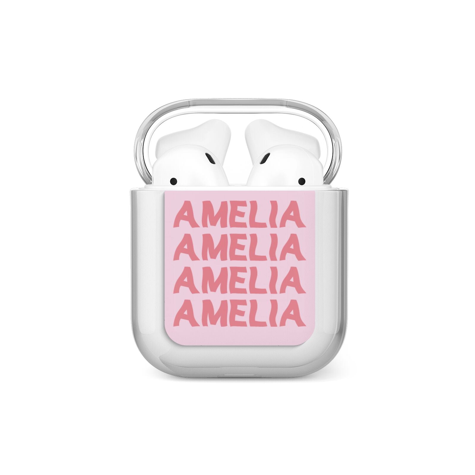 Custom Trippy Name AirPods Case