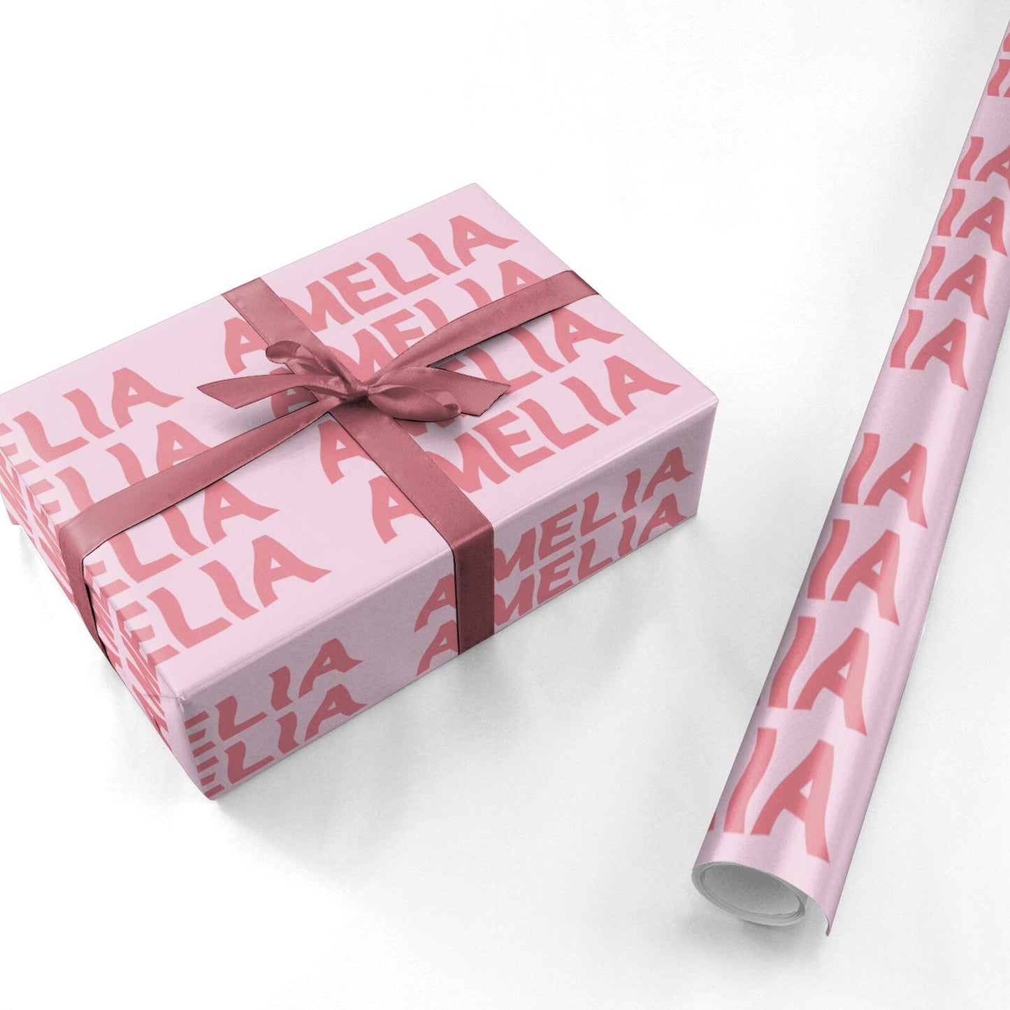 Custom Trippy Name Personalised Wrapping Paper