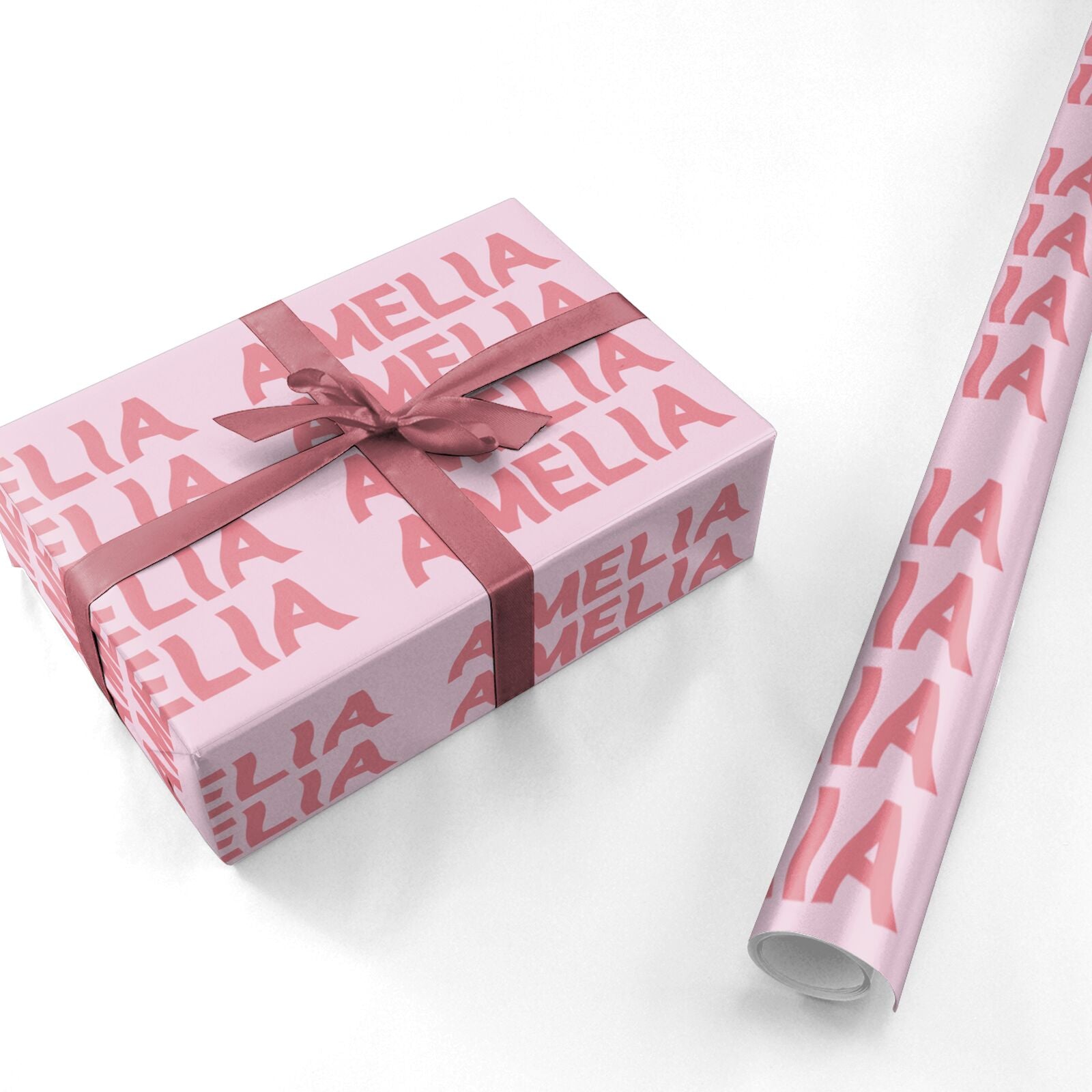 Custom Trippy Name Personalised Wrapping Paper