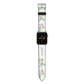 Custom Unicorn Apple Watch Strap with Silver Hardware