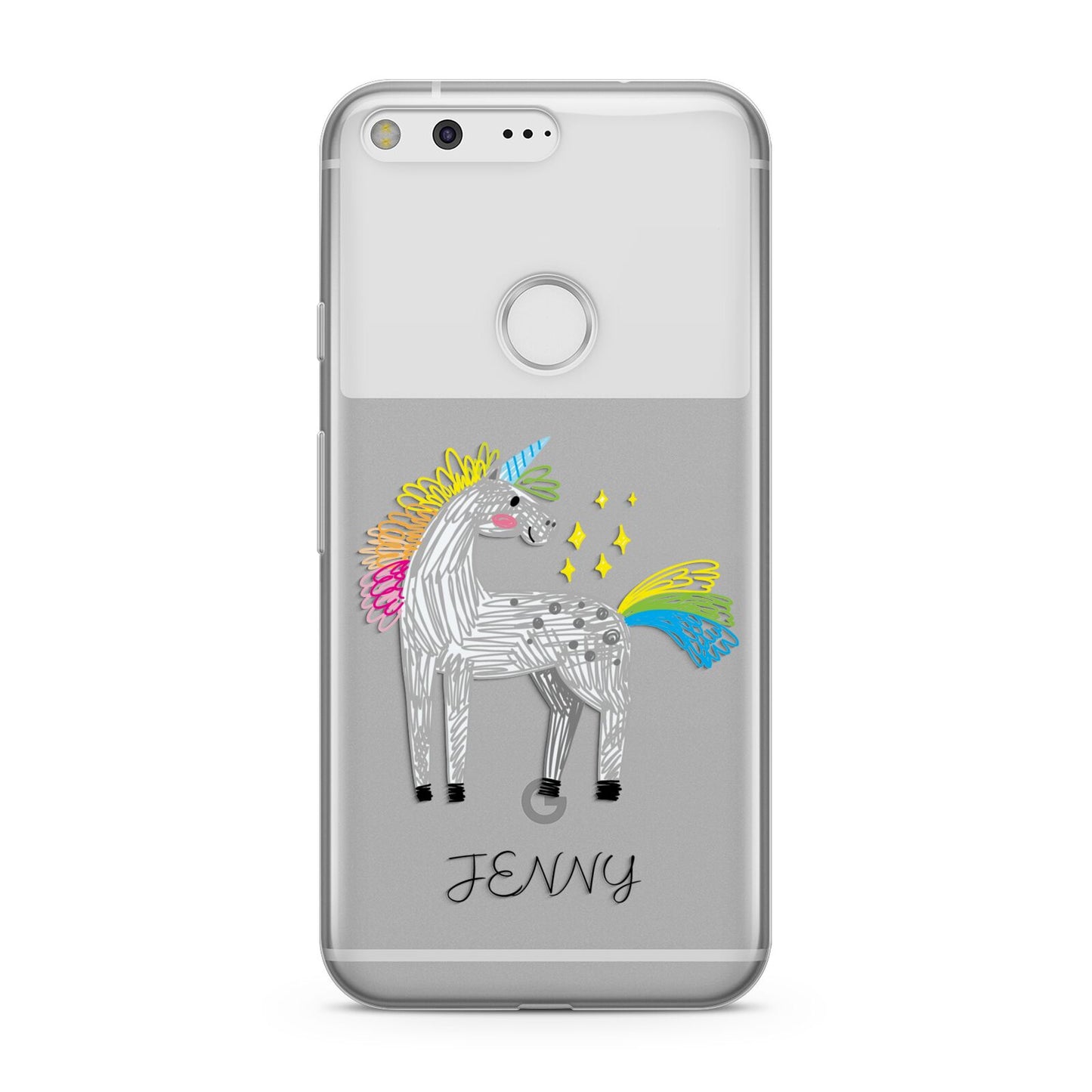 Custom Unicorn Google Pixel Case