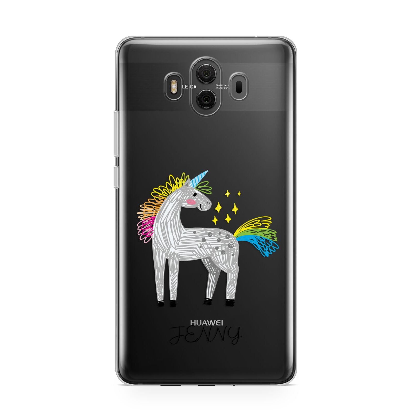 Custom Unicorn Huawei Mate 10 Protective Phone Case