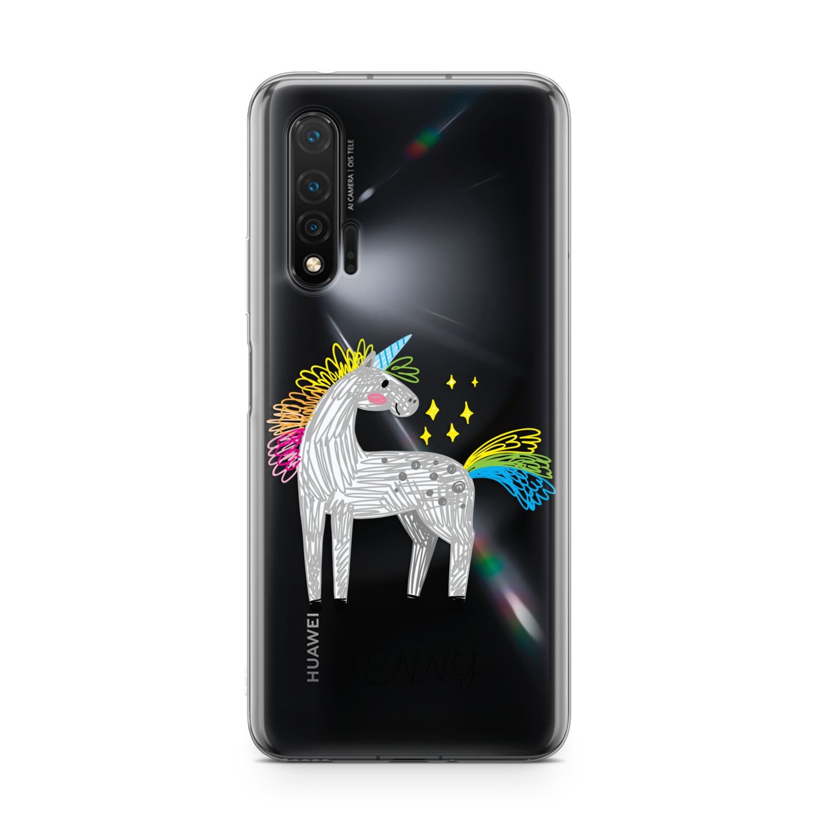 Custom Unicorn Huawei Nova 6 Phone Case