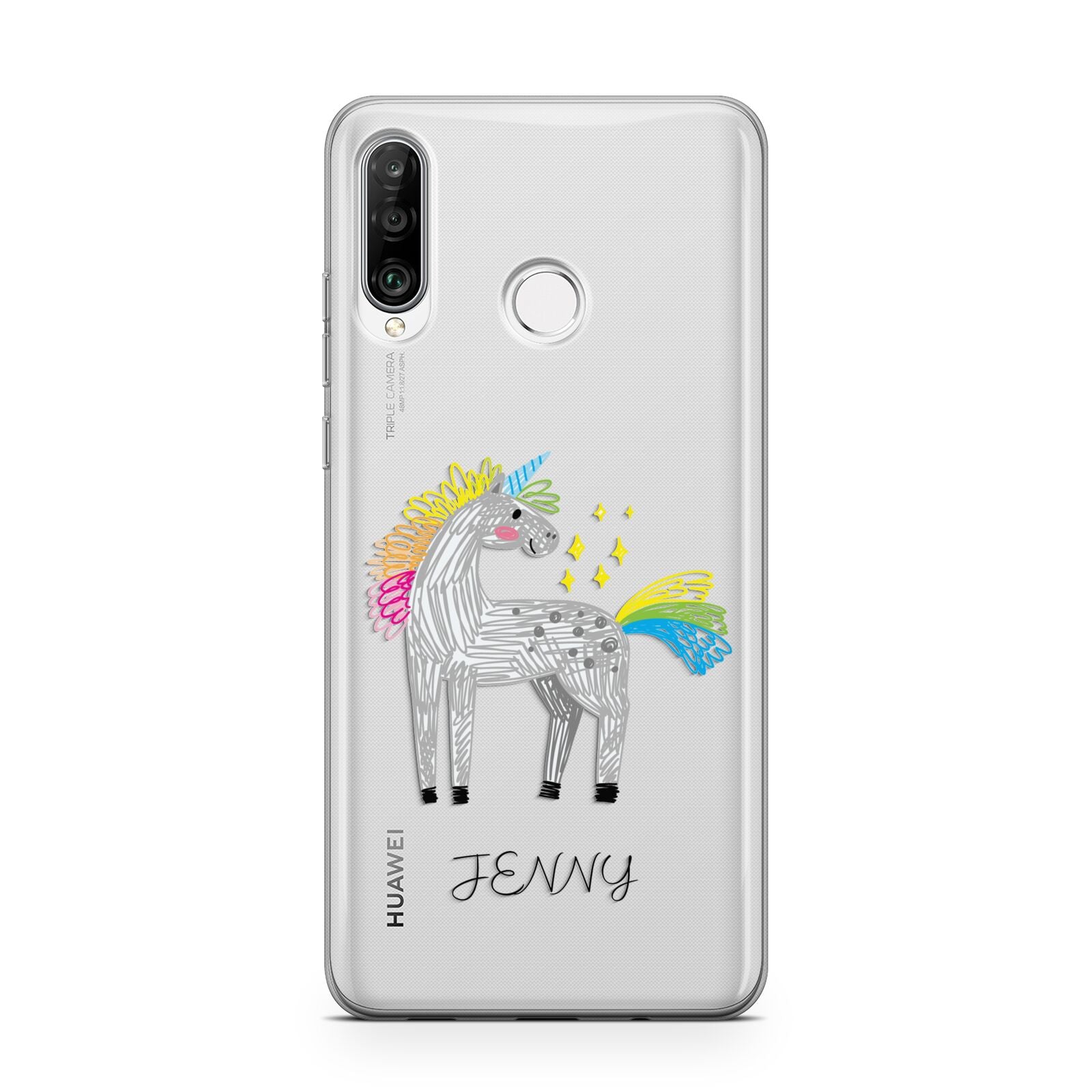 Custom Unicorn Huawei P30 Lite Phone Case