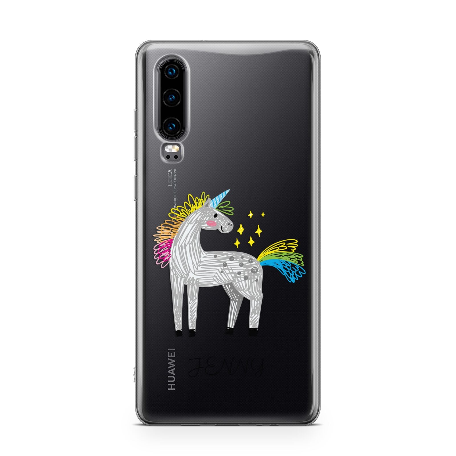 Custom Unicorn Huawei P30 Phone Case
