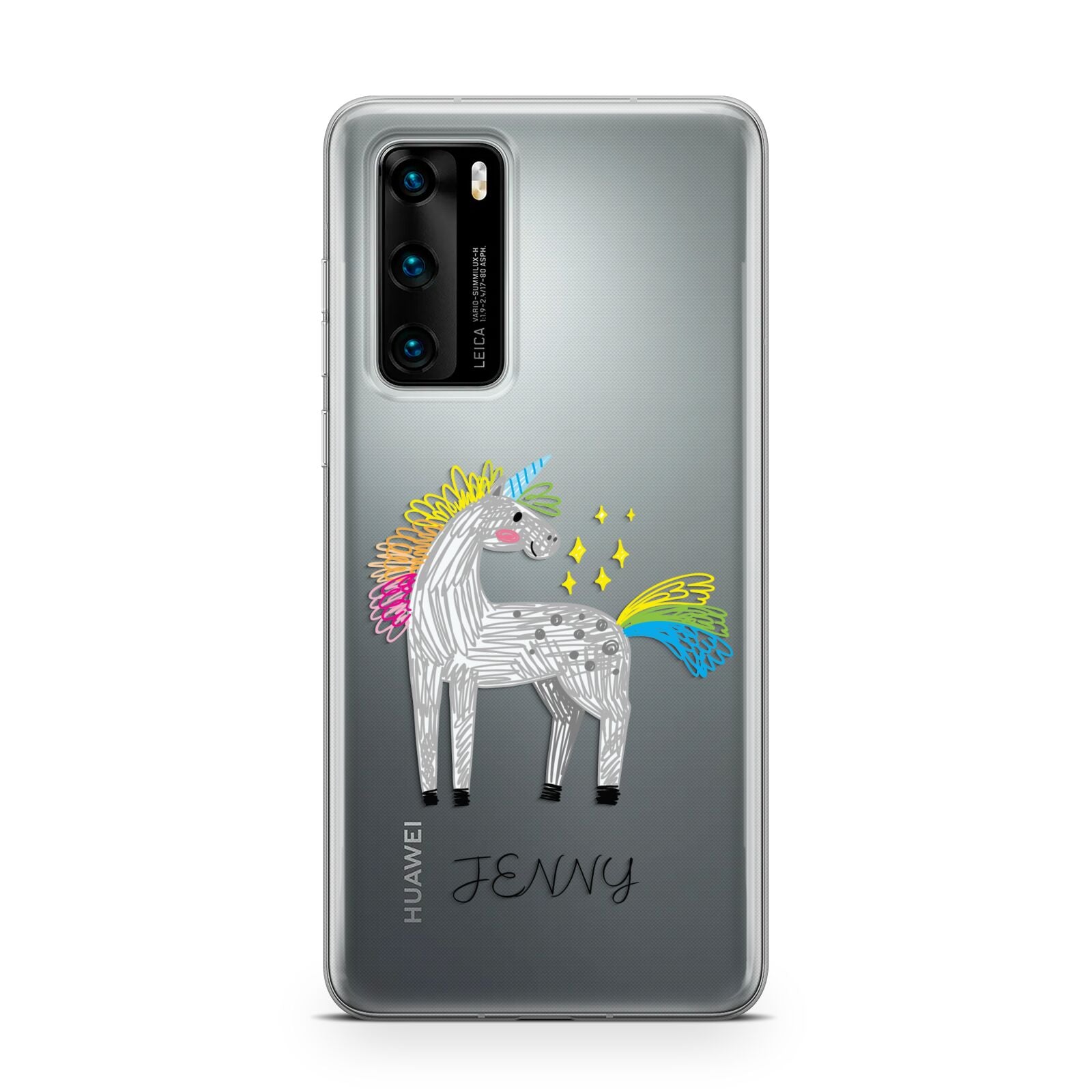 Custom Unicorn Huawei P40 Phone Case