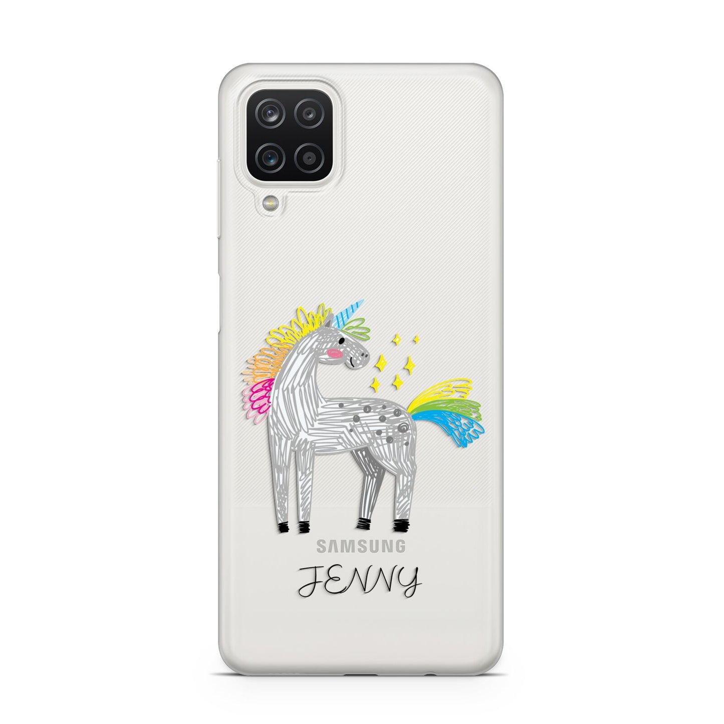 Custom Unicorn Samsung A12 Case