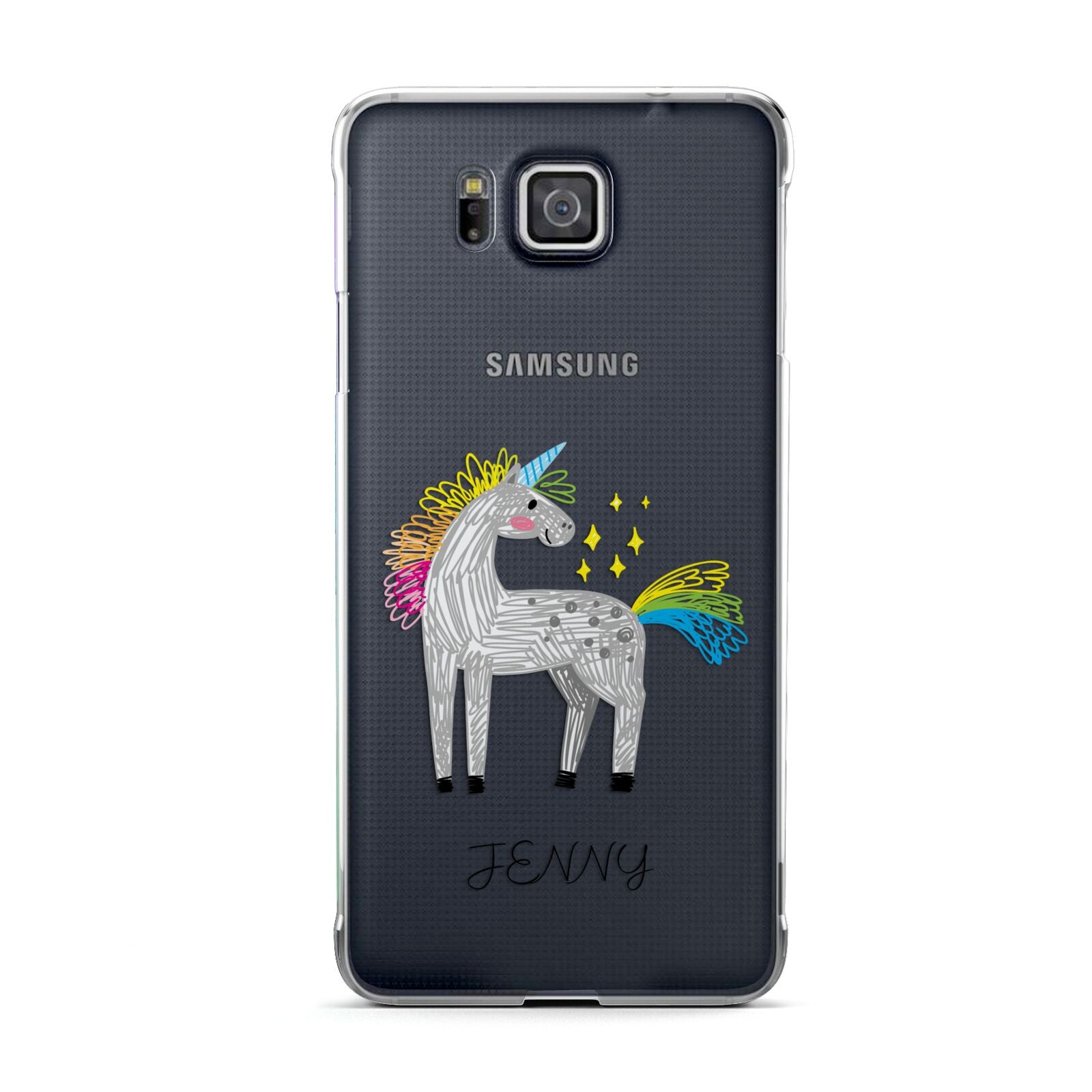 Custom Unicorn Samsung Galaxy Alpha Case