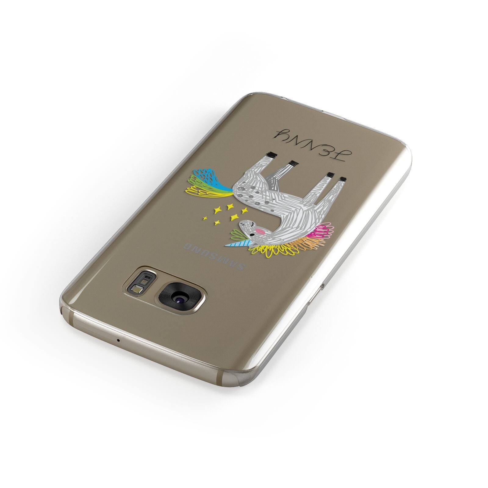 Custom Unicorn Samsung Galaxy Case Front Close Up