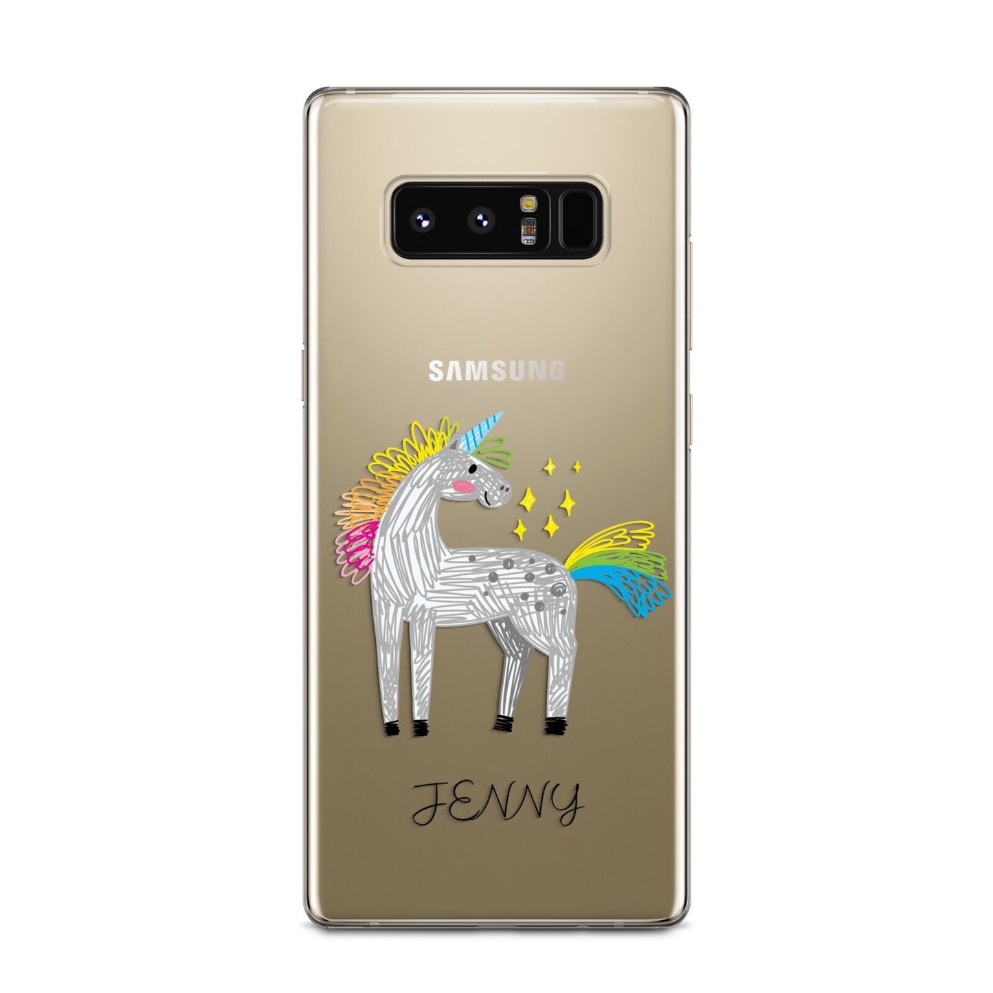 Custom Unicorn Samsung Galaxy Note 8 Case