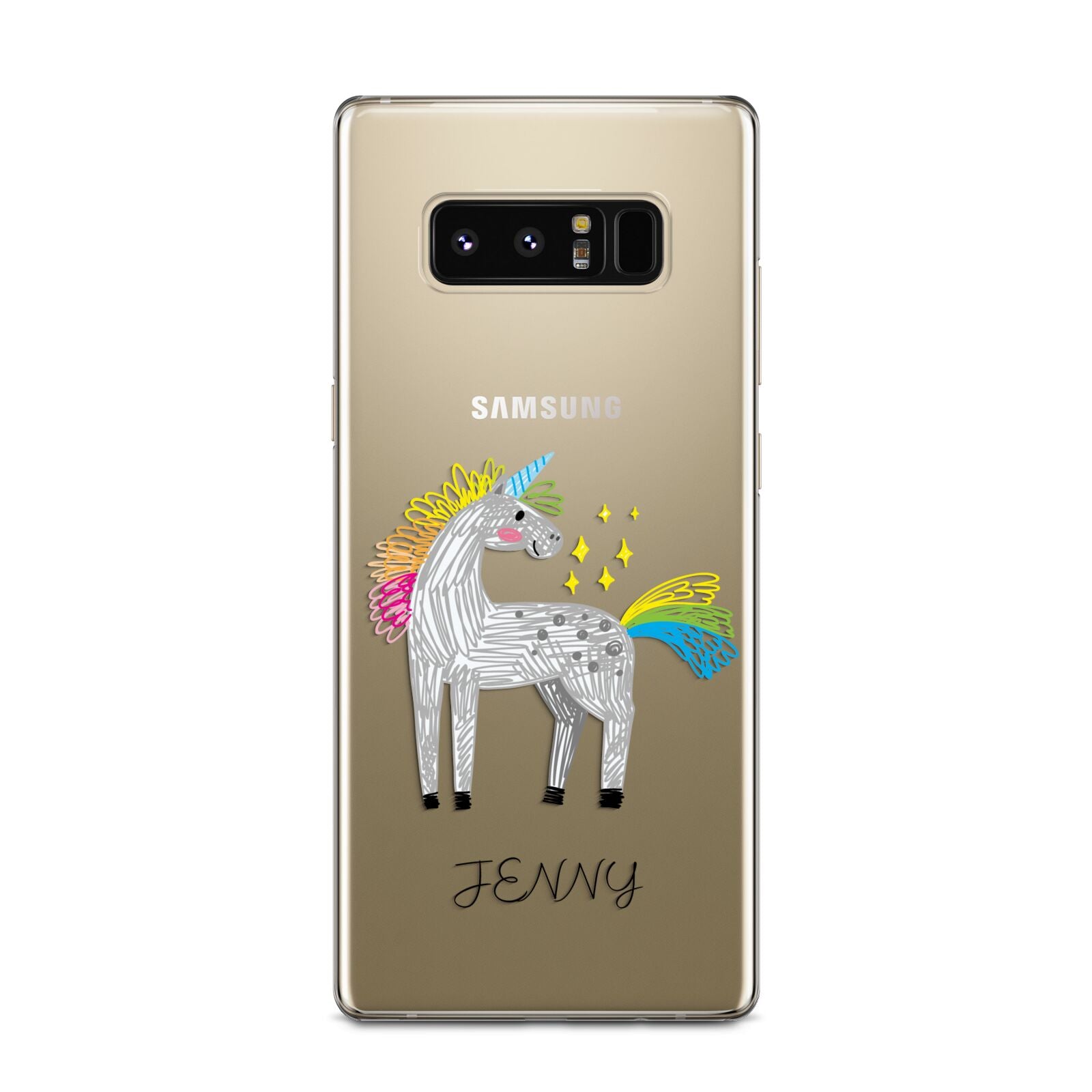 Custom Unicorn Samsung Galaxy Note 8 Case