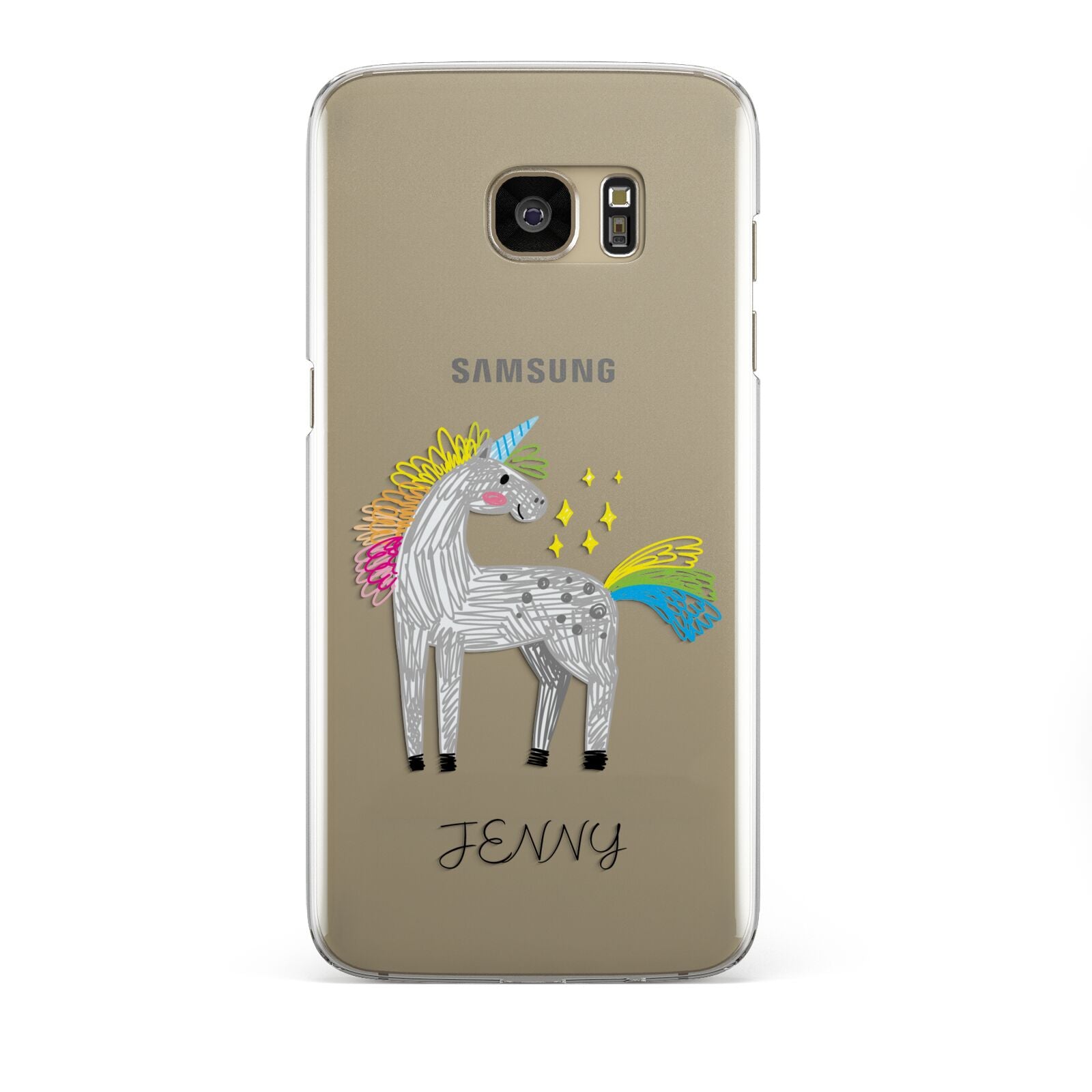 Custom Unicorn Samsung Galaxy S7 Edge Case