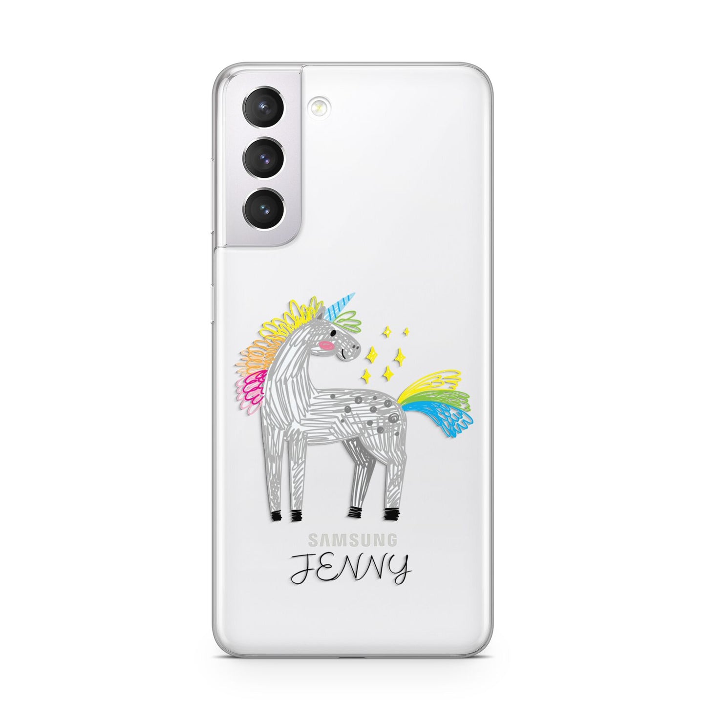 Custom Unicorn Samsung S21 Case