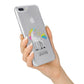 Custom Unicorn iPhone 7 Plus Bumper Case on Silver iPhone Alternative Image