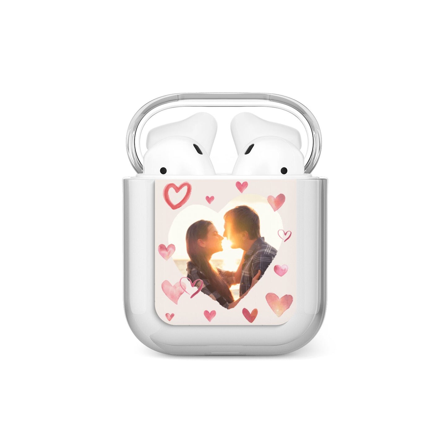 Custom Valentines Day Photo AirPods Case