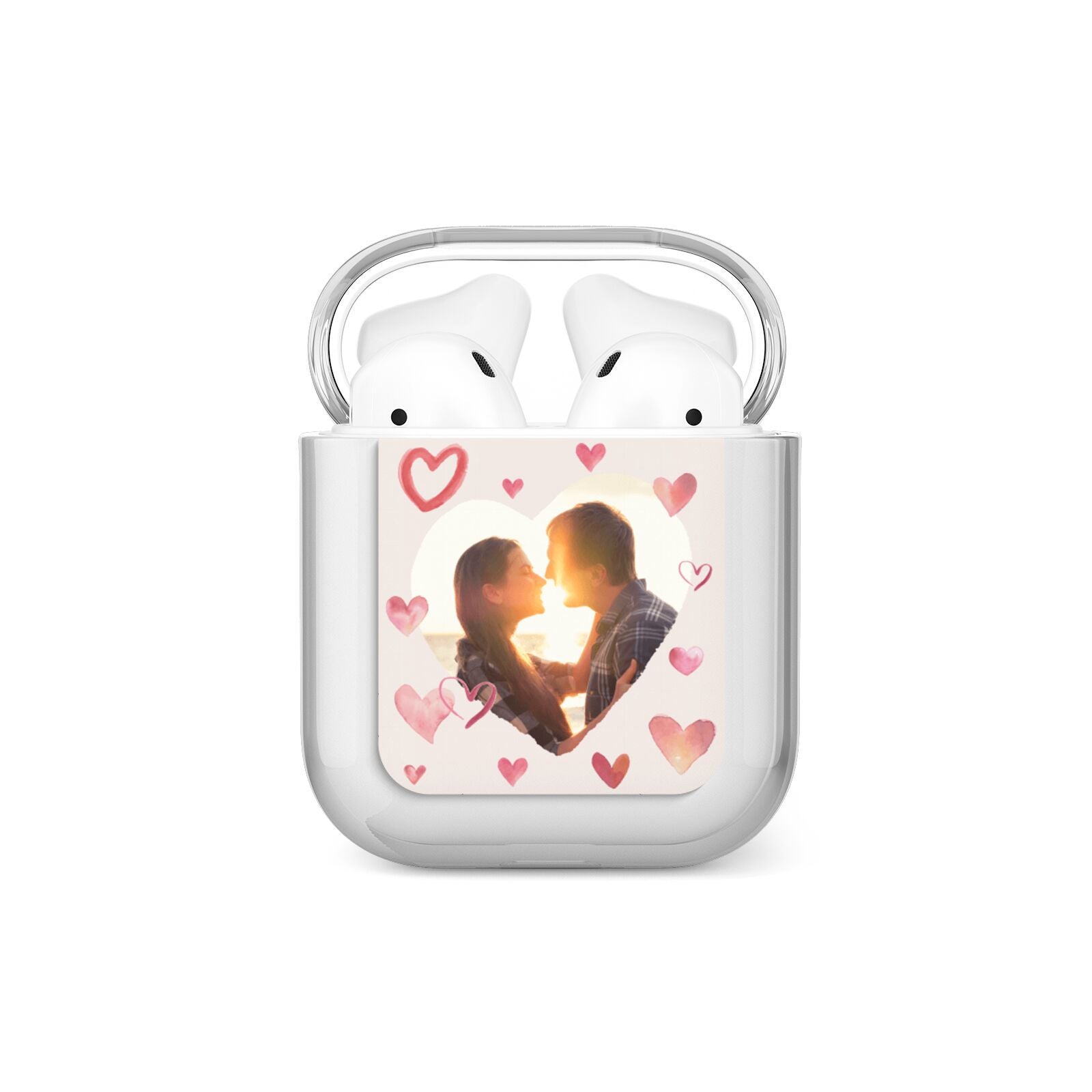 Custom Valentines Day Photo AirPods Case