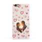 Custom Valentines Day Photo Apple iPhone 6 3D Snap Case