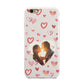 Custom Valentines Day Photo Apple iPhone 6 3D Tough Case