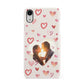 Custom Valentines Day Photo Apple iPhone XR White 3D Snap Case