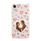 Custom Valentines Day Photo Apple iPhone XR White 3D Tough Case