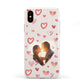 Custom Valentines Day Photo Apple iPhone XS 3D Tough