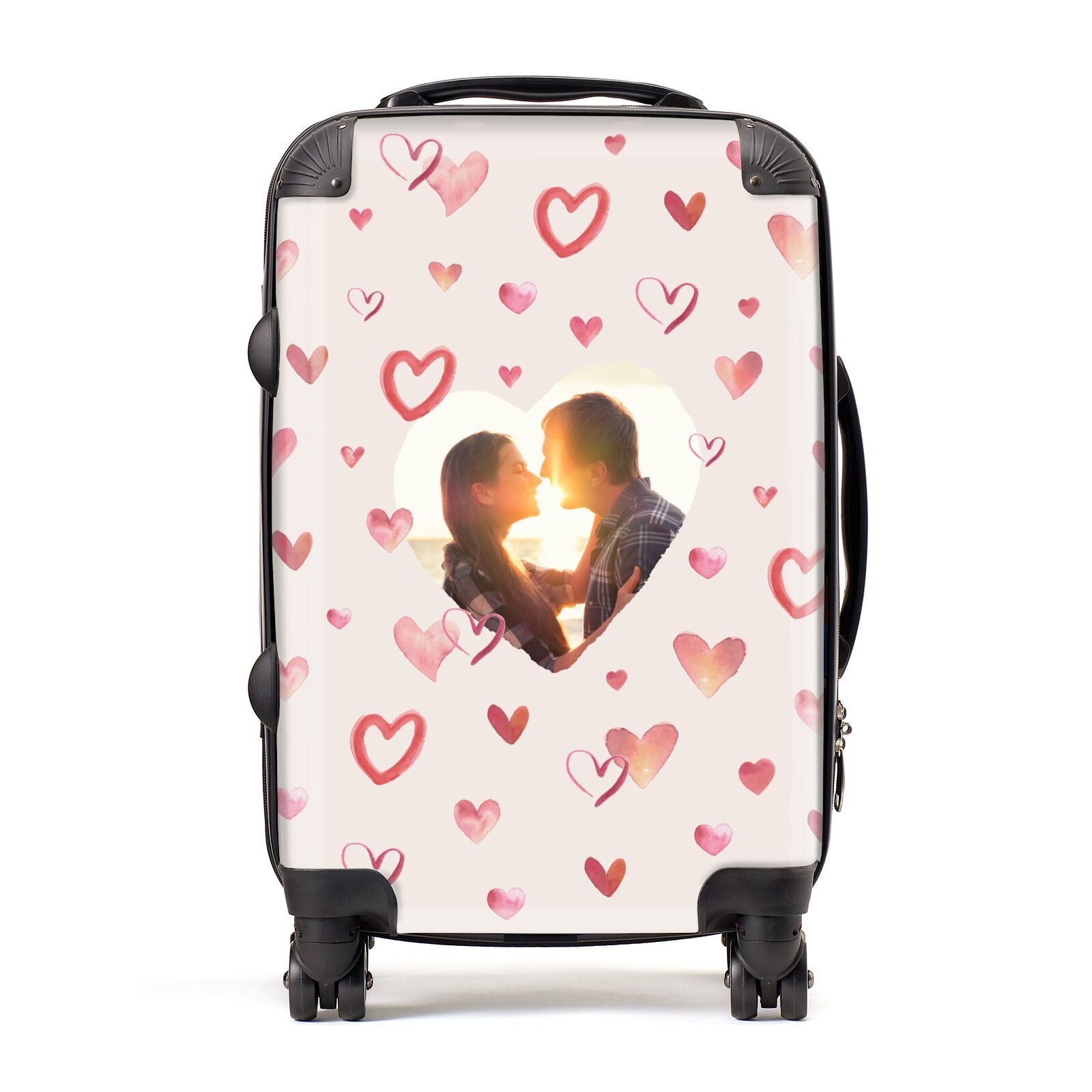 Custom Valentines Day Photo Suitcase