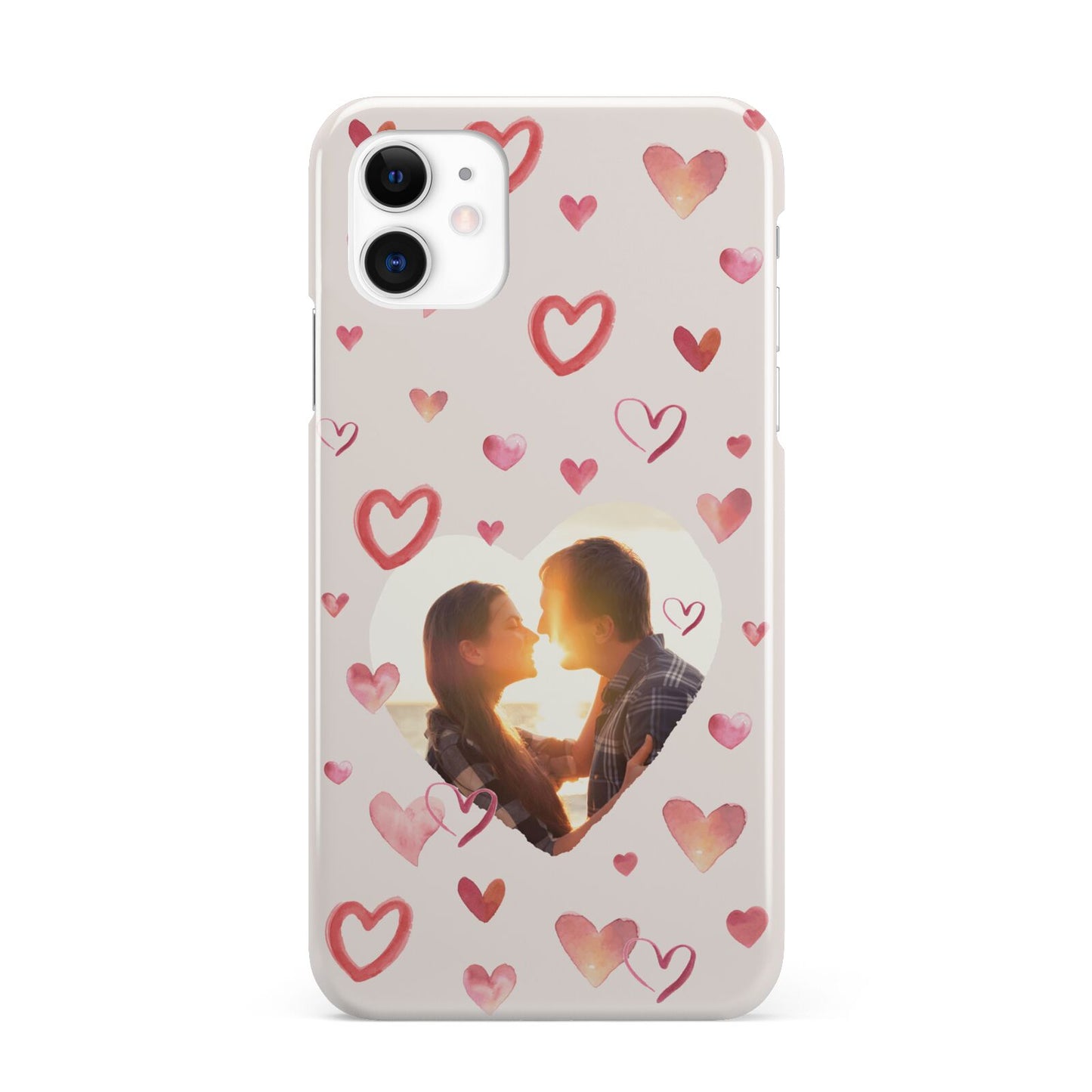 Custom Valentines Day Photo iPhone 11 3D Snap Case