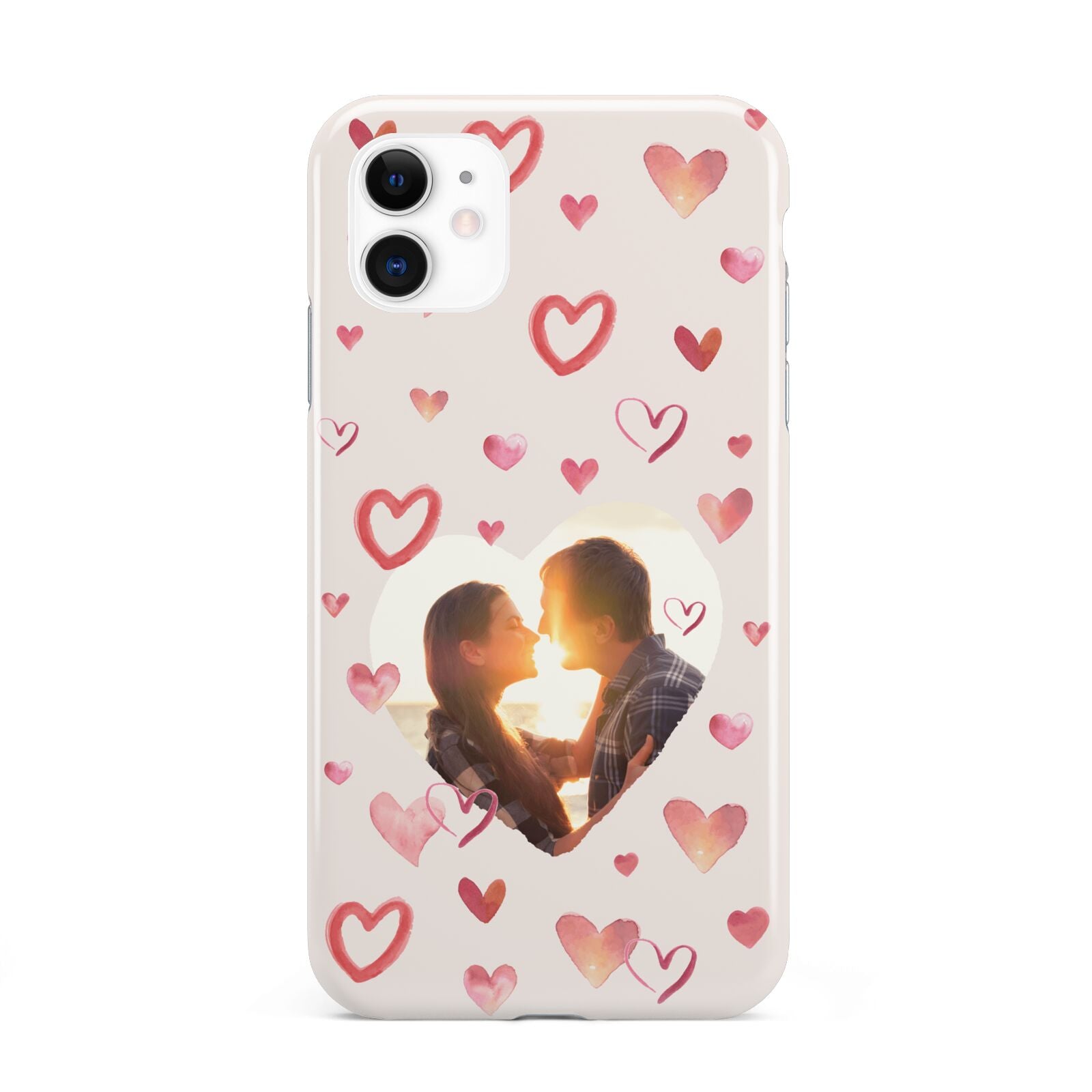 Custom Valentines Day Photo iPhone 11 3D Tough Case