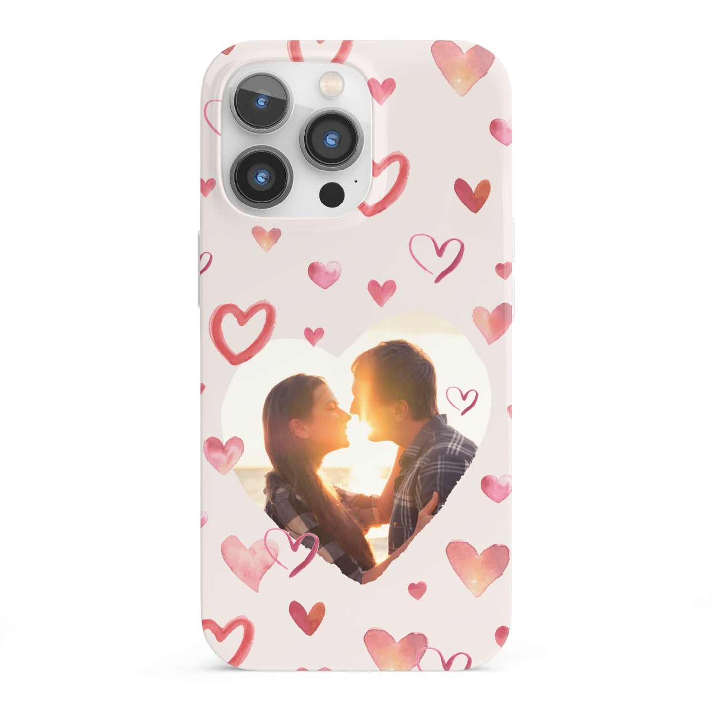 Custom Valentines Day Photo iPhone 13 Pro Full Wrap 3D Snap Case