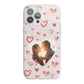Custom Valentines Day Photo iPhone 13 Pro Max TPU Impact Case with White Edges