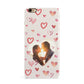 Custom Valentines Day Photo iPhone 6 Plus 3D Snap Case on Gold Phone