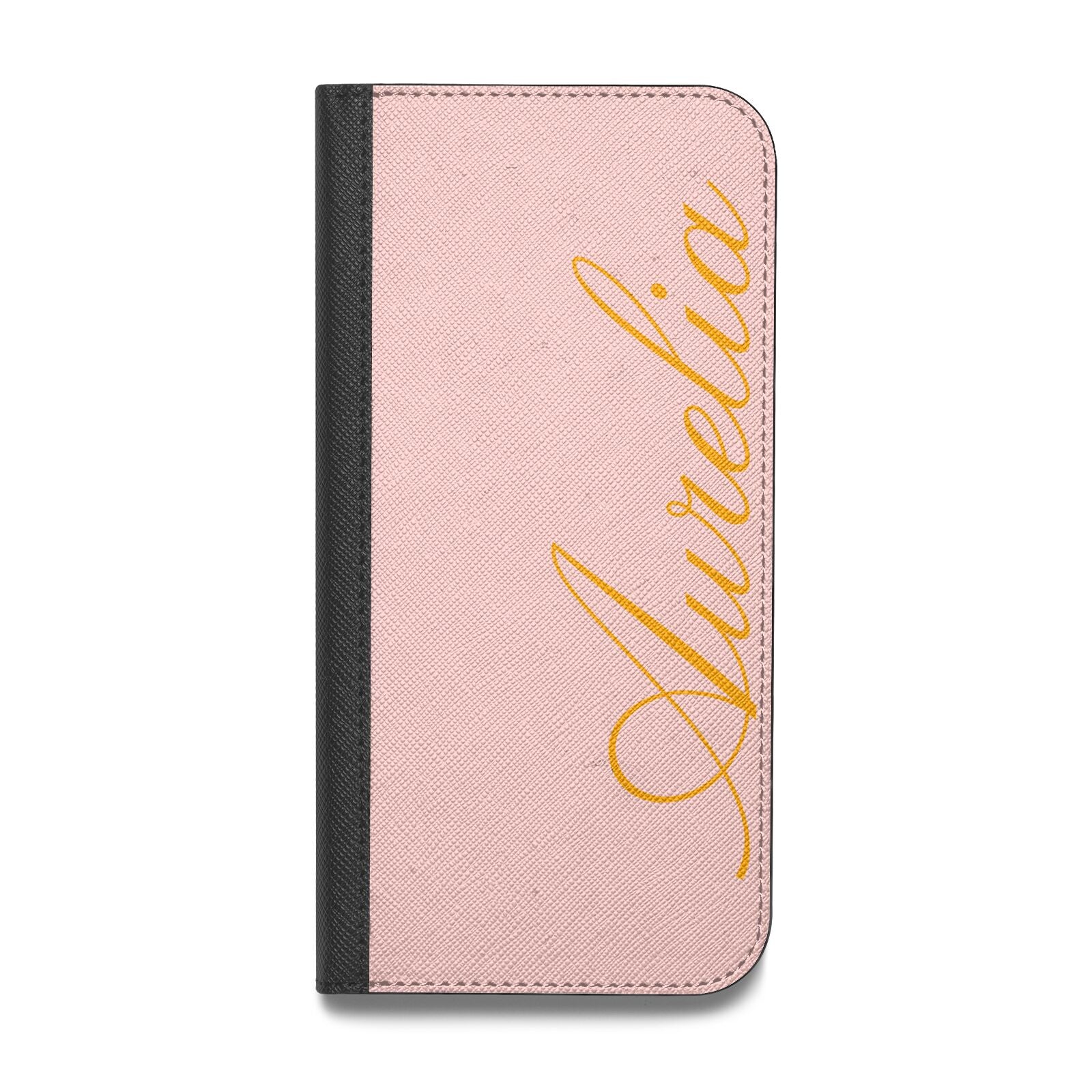 Custom Vegan Leather Flip Samsung Case
