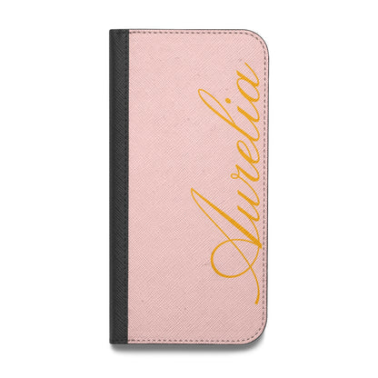 Custom Vegan Leather Flip Samsung Case