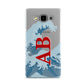 Custom Wave Initials Samsung Galaxy A5 Case