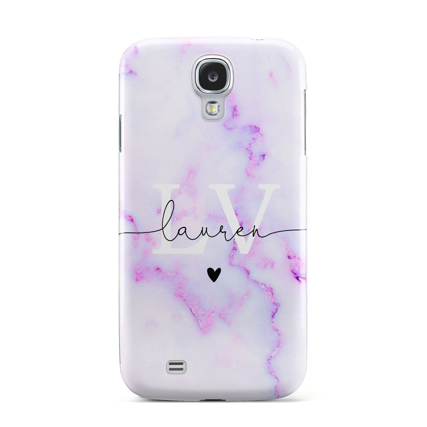 Customisable Name Initial Marble Samsung Galaxy S4 Case