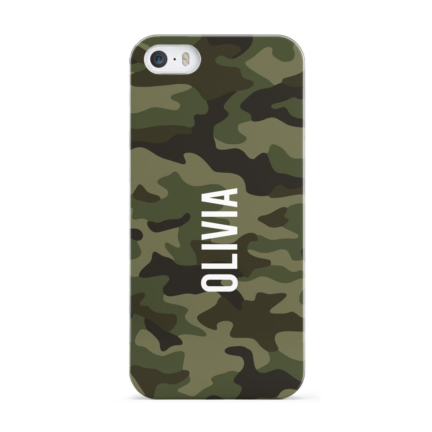 Customised Camouflage Apple iPhone 5 Case