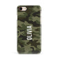 Customised Camouflage Apple iPhone 7 8 3D Snap Case